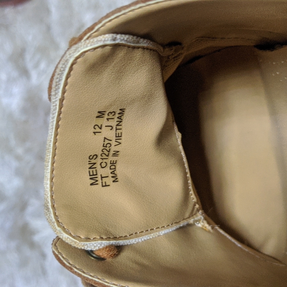 Cole Haan Tan Linen Wingtip Oxfords 12M - Picture 5 of 14